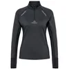Image de NewLine Mesa Half-Zip Maillot de Course Femmes Noir - Black Melange L