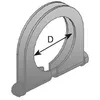 Image de Pièce de serrage, échappement 50924