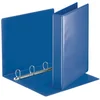Image de Esselte - Esselte Essentials - 49715 - Classeur à anneaux personnalisable - A4 - Capacité de 280 feuilles - Carton recouvert de polypropylène - 4 anneaux - Bleu