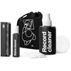 Image de Kit Nettoyage 3 en 1 pour Disques Vinyles   Spray Nettoyant, Brosse Antistatique, Nettoyant Stylus, Chiffon Microfibre & Sac Coton   Accessoire pour Tourne Disque Vinyle