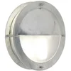 Image de Nordlux Malte Outdoor Galvanized Steel Round Wall Light with Eyelid Style