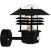 Image de Nordlux Vejers 25101003 Applique murale avec détecteur de mouvement Noir mat E27 IP54 60 W