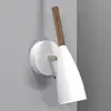 Image de DFTP by Nordlux Applique murale Pure en blanc avec élément en bois