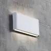 Image de Nordlux Applique d’extérieur LED Kinver plate, blanche