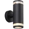 Image de Nordlux Applique murale extérieure Birkmann Up/Down, GU10, IP44, noir classe d'efficacité énergétique?: A + +   D