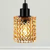 Image de Nordlux Suspension Hollywood avec abat-jour verre, ambre