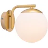 Image de Nordlux Grant Applique murale en laiton opale Blanc