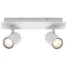 Image de Plafonnier FRIDA 2 ampoules GU10 IP20 Blanc