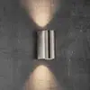 Image de Nordlux Applique d'extérieur Canto Maxi 2, acier inoxydable