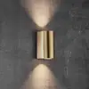 Image de Nordlux Applique d'extérieur Canto Maxi 2, laiton