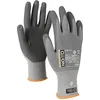 Image de OX-ON FLEXIBLE ADVANCED 1907 Gants de travail en gris I 12 paires de gants de montage avec certification ESD et revêtement en mousse nitrile I Flexible et avec fonction tactile I Certification EN I