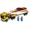 Image de LEGO City - 4643 - Jeu de Construction - Le Camion et son Hydrospeed