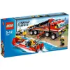 Image de LEGO® City 7213 Le camion tout-terrain et le bateau des pompiers en occasion ou reconditionné