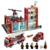 Image de LEGO City - 60004 - Jeu de Construction - La Caserne des Pompiers