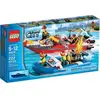 Image de Lego city - 60005 - jeu de construction - le bateau des pompiers en occasion ou reconditionné