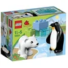 Image de LEGO DUPLO LEGOville - 10501 - Jeu de Construction - Les Animaux Polaires du Zoo