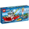 Image de LEGO - 60109 - Le Bateau des Pompiers