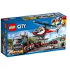 Image de LEGO® City Great Vehicles 60183 Le transporteur d'hélicoptère en occasion ou reconditionné