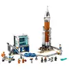 Image de La fusée spatiale et sa station de lancement