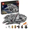 Image de LEGO Star Wars Faucon Millenium Maquette à Construire pour Adolescents et Adultes Fans de la Saga - Inclut Les Figurines Finn, Chewbacca, Lando, C-3PO, R2-D2 - Modélisme à Collectionner 75257