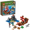 Image de LEGO 21152 Minecraft L'Aventure du Bateau Pirate