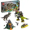 Image de LEGO®-Jurassic World  La bataille du T. rex contre le Dino Mech Jouet pour Fille et Garçon à Partir de 7 Ans et Plus, 716 Pièces 75938