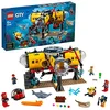 Image de LEGO 60265 City La Base d’Exploration Océanique, sous-Marin et Mini-Figurines Animaux Marins, Jouet pour Enfants de 6 Ans et Plus