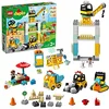 Image de LEGO 10933 Duplo Town La Grue et Les engins de Construction