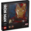 Image de LEGO® Art 31199 Iron Man de Marvel Studios en occasion ou reconditionné
