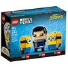 Image de LEGO Minions Brickheadz 40420 Ensemble Gru, Stuart et Otto