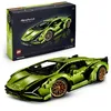Image de LEGO 42115 Technic Lamborghini Sián FKP 37, Maquette de Voiture à Construire, Modèle Réduit, Construction pour Adultes, Idée Cadeau Hommes et Femmes