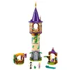 Image de LEGO 43187 Disney Princess La Tour de Raiponce: Château de Princesse à Construire, avec Mini-Poupées Flynn & Raiponce, Jouet de Conte de Fées, Idée Cadeau pour Les Petites Princesses