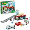 Image de LEGO 10948 Duplo Le Garage et la Station de Lavage Jouet Enfant 2+ Ans avec Voitures à Pousser