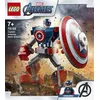 Image de LEGO® Marvel Avengers 76168 L'armure robot de Captain America en occasion ou reconditionné