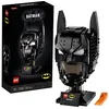 Image de LEGO 76182 Super Heroes Le Masque de Batman, Kit de Construction, Casque, Super-héro, Décoration, Gotham City, Collection, Idée Cadeau, pour Adultes