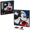 Image de LEGO 31202 Art Disney's Mickey Mouse Cadre et Décoration Murale, Set de Bricolage pour Adultes