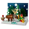 Image de Lego Exklusiv Set Vorgarten des Weihnachtsmanns Limitiert 317 Teile