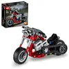 Image de LEGO 42132 Technic La Moto, Jouet de Construction de Véhicules, Maquette 2 en 1 à Construire, Idée de Cadeau, pour Garçons et Filles dès 7 Ans