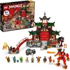 Image de LEGO 71767 Ninjago Le Temple Dojo Ninja Set Maîtres du Spinjitzu, Jouet pour Enfants Dès 8 Ans et Plus avec Figurines Lloyd, Kai et Serpent, Comprenant Une Bannière de Mission, Cadeau, Série TV