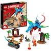 Image de LEGO 71759 Ninjago Le Temple du Dragon Ninja, Ensemble de Jouet et de Figurine avec Moto, Comprend la Figurine NYA pour Protéger Le Temple, Multicolore