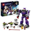 Image de LEGO 76831 Buzz l’Éclair de Disney et Pixar La Bataille de Zurg, Jouet de Construction Espace, avec Figurine Robot, Garçons et Filles de 7 Ans