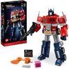 Image de LEGO Icons Optimus Prime - Modèle 2-en-1 Kit de Construction pour Loisirs Créatifs Adultes - Figurine Autobot Robot de Transformers - Maquette Camion à Construire - Idée Cadeau pour Adultes 10302