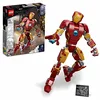Image de LEGO 76206 Marvel L’Armure Articulée d’Iron Man, Figurine Collectionner, Jouet pour Les Enfants dès 9 Ans Avengers: Age of Ultron, Set Infinity Saga