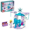 Image de LEGO 43209 Disney Elsa Et L’Écurie De Glace De Nokk, Jouet de la Reine des Neiges à Construire, avec Mini-Poupées et Figurine de Cheval