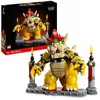 Image de LEGO Super Mario Le Puissant Bowser - Figurine à Collectionner et à Construire - Modèle 3D de Collection -Jouet pour Enfants à Combiner avec Le Pack de Démarrage - Cadeau pour Garçons et Filles 71411