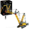 Image de LEGO Technic Liebherr Rupsbandkraan LR 13000, Bouw het Ultieme OP Afstand Bestuurbare Voertuig, Inclusief Control+ App, Liersysteem en Beweegbare Giek, Grote Kraan Bouwpakket voor Volwassenen 42146