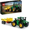 Image de LEGO Technic Tracteur John Deere 9620R 4WD avec Remorque à Bascule, Jouet de la Ferme pour Enfants Garçons et Filles de 8 Ans et Plus, Modèle à Collectionner et à Construire, 42136