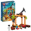 Image de LEGO 60342 City Stuntz Le Défi de Cascade : l’Attaque des Requins, Jouet Aventure de Moto Stunt pour Garçons et Filles de 5 Ans et Plus, Idée Cadeau