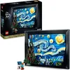 Image de LEGO Ideas 21333 Exclu Cdiscount Vincent Van Gogh - La Nuit Étoilée Reproduction de Tableau sur Toile