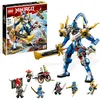 Image de LEGO Ninjago 71785 Le Robot Titan de Jay, Grand Ensemble de Figurines, Jouet pour Enfants, Garçons et Filles avec 5 Minifigurines et Arbalète, Jeu 2023